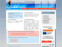 Tablet Screenshot of dvcsh.hu